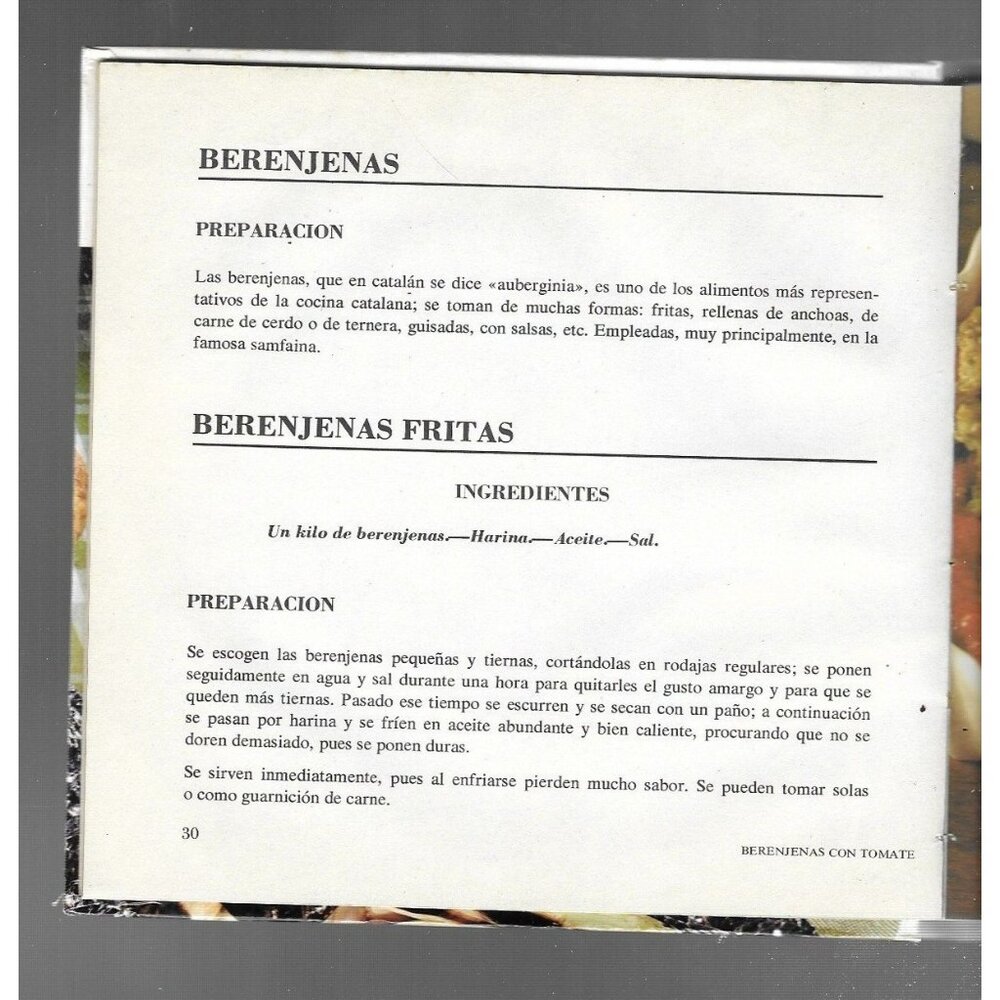 Platos Tipicos de Cataluna Traditional Food of Catalonia Cookbook in Spanish VTG - Picture 6 of 9
